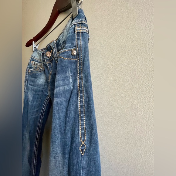 ROCK REVIVAL JEANS - Vintage. Straight leg / low rise. - Picture 5 of 9